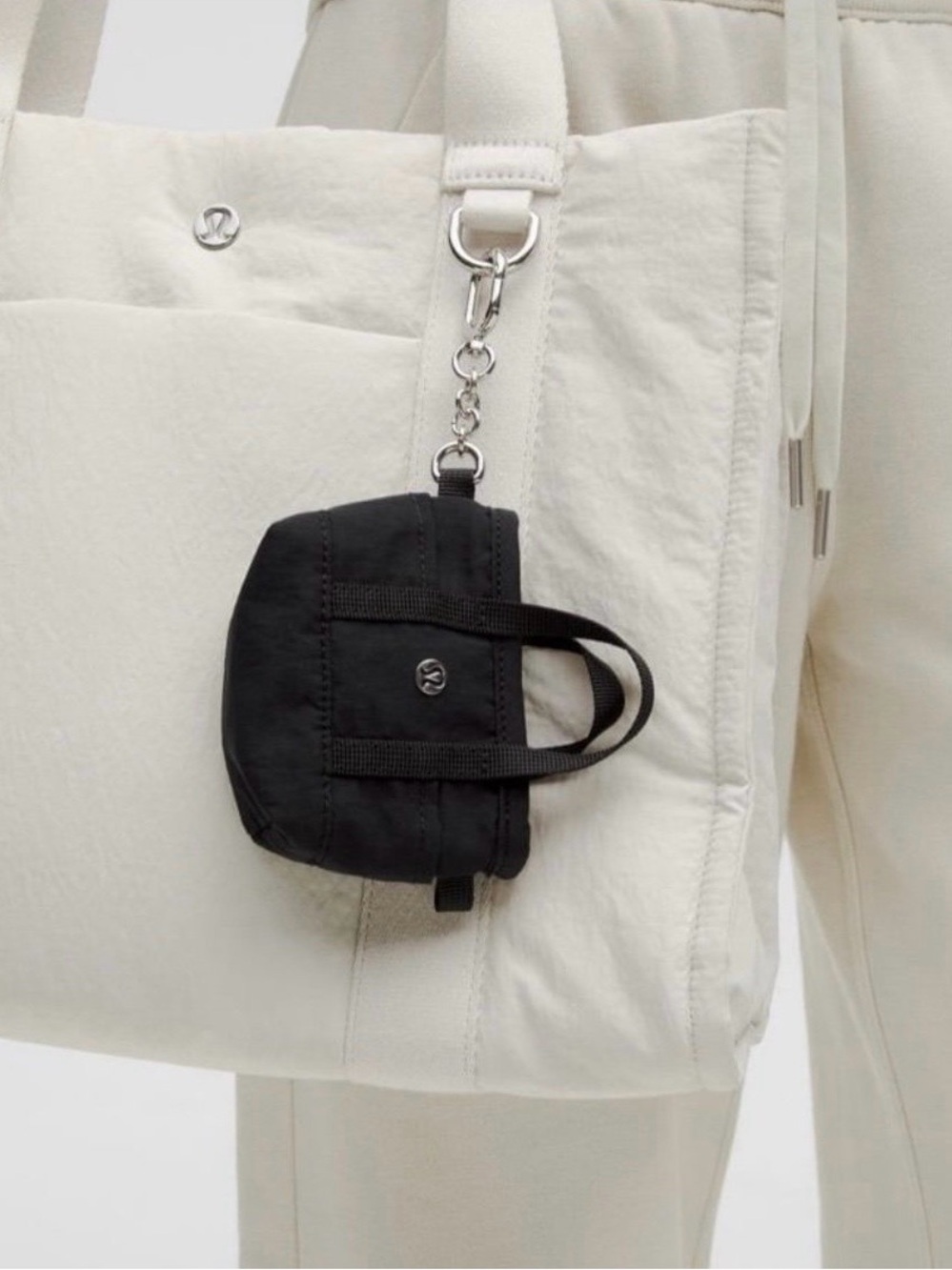 Lululemon/ Daily Multi-Pocket Nano Tote Bag/ Black/ Original Tag Included